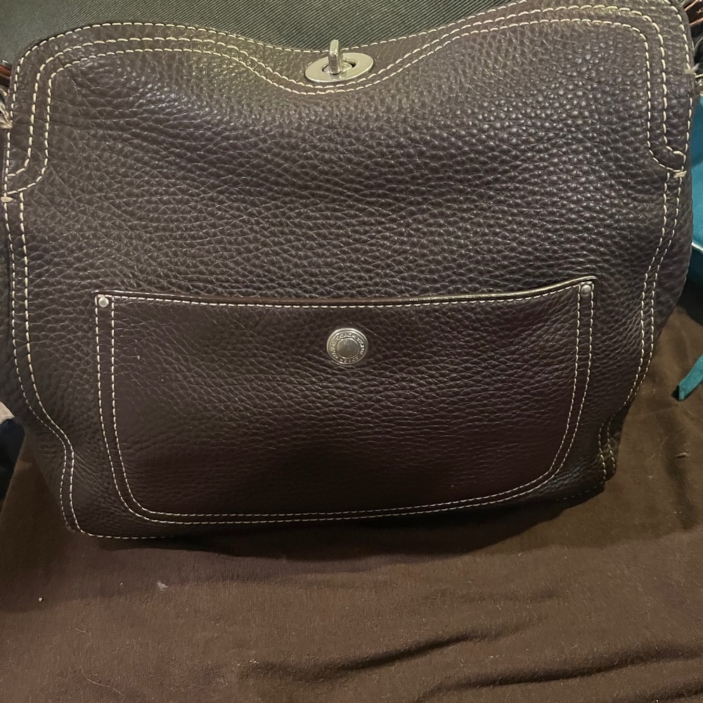 Like new coach brown purse